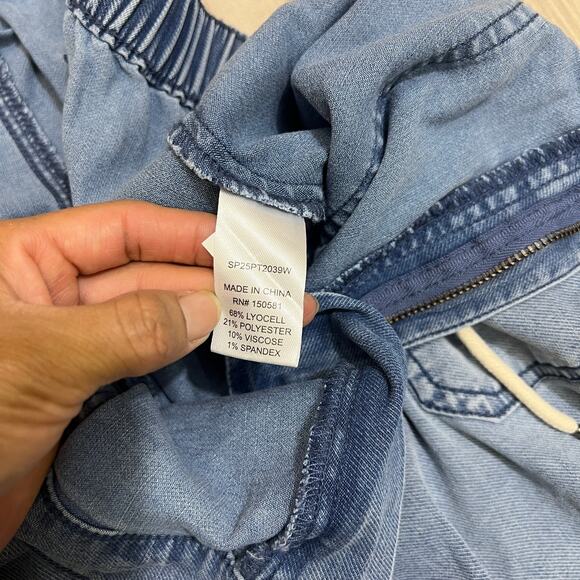 Flag & Anthem Bluffton Wide Leg Blue Jean Size 8 - Picture 10 of 11